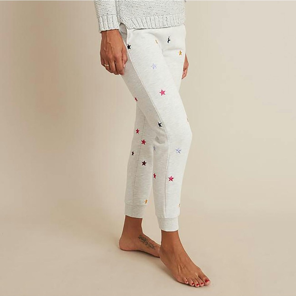 Marine Layer Signature Lined Jogger Star Embroidered S - Picture 2 of 16